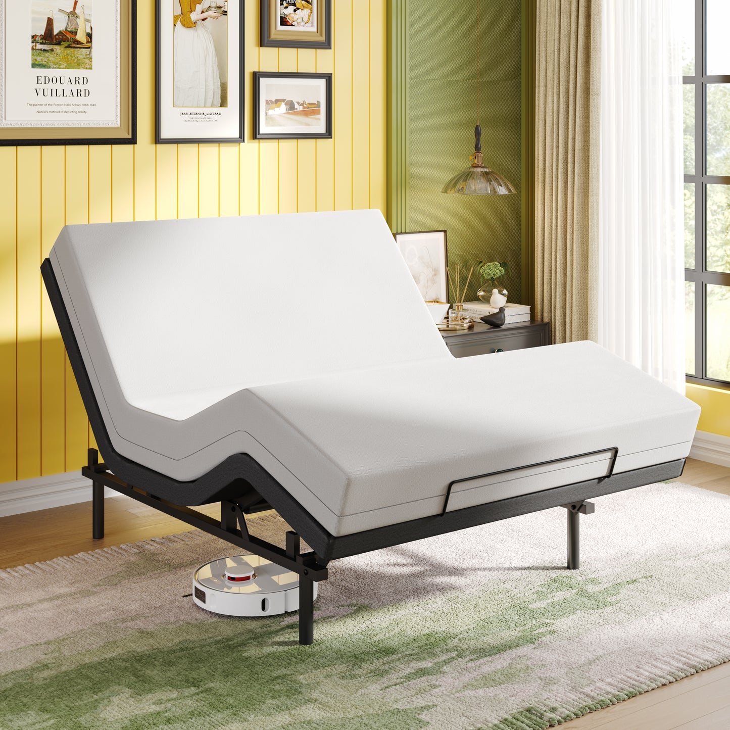 Amolife 2.0 Adjustable Bed with Upgraded Motors and Wireless Remote, Basic (Mattress not included)