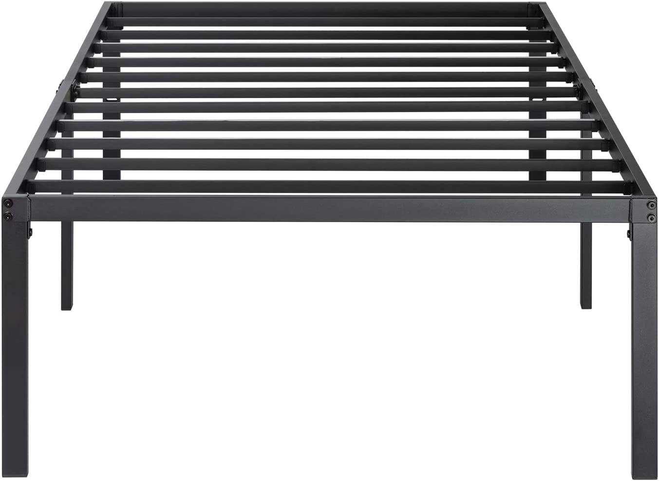 Heavy Duty Platform Bed Frame with 16.5’’ Large Under Bed Storage Space, Sturdy Metal Frame