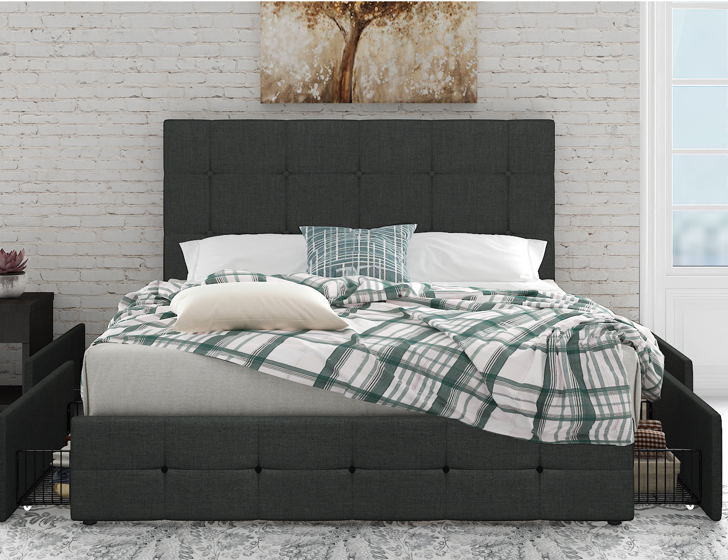 Upholstered beds