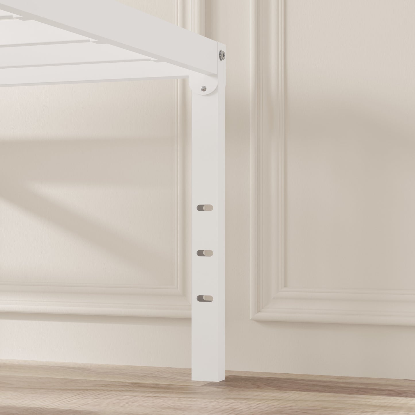 Amolife Heavy Duty 18'' Metal Platform Bed Frame with Ample Under Bed Storage Space