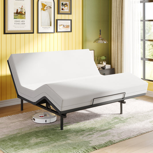 Amolife 2.0 Adjustable Bed with Upgraded Motors and Wireless Remote, Basic (Mattress not included)
