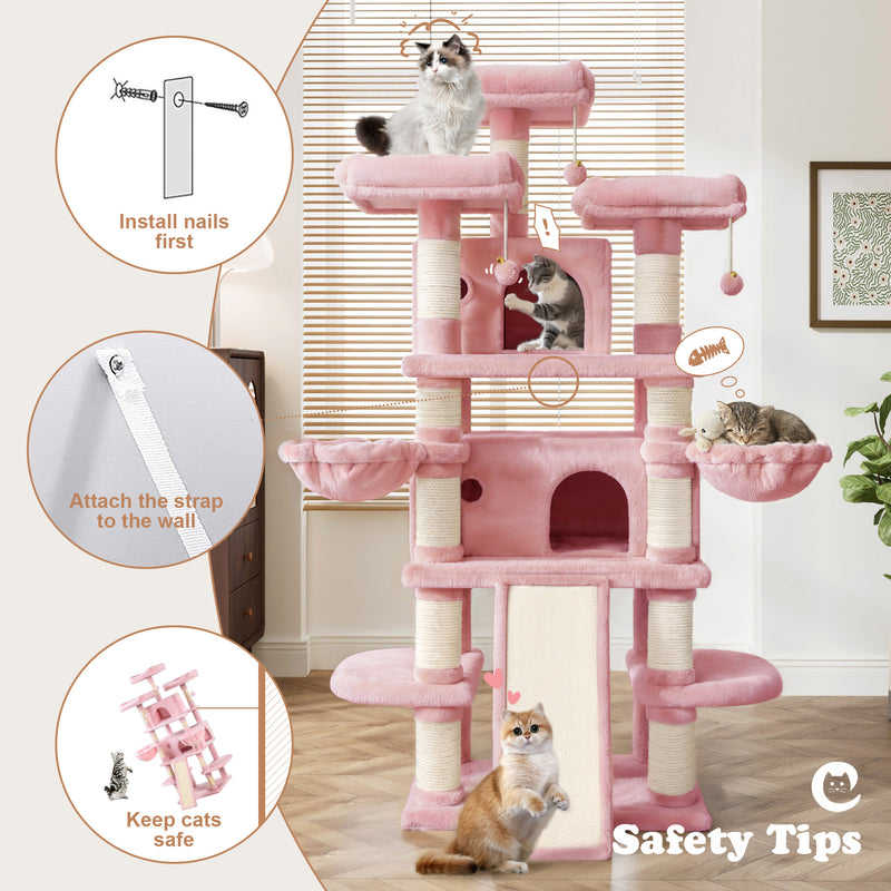 Pvc cat tower sales