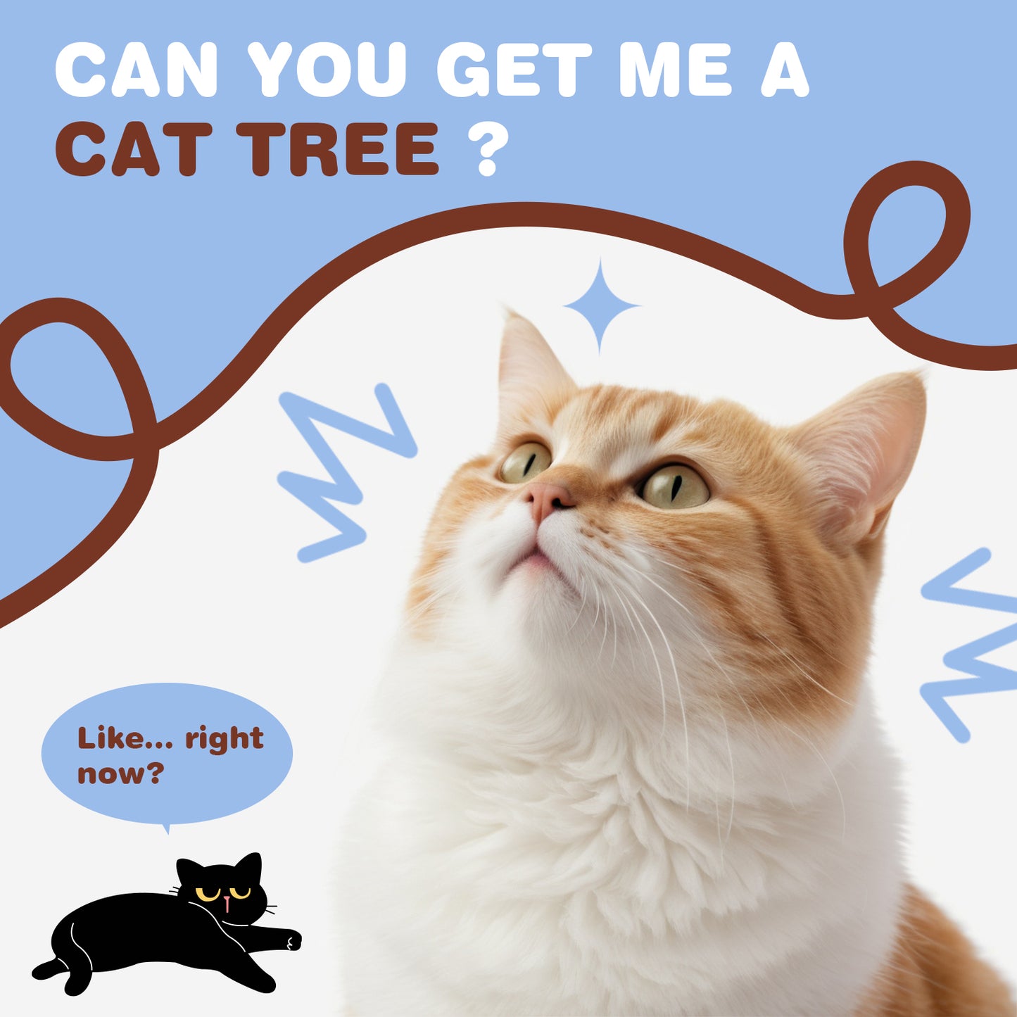 Amolife 55.5" Large Cat Tree and Tower with 5 Scratching Posts, Cat Perches for Indoor Cats and Kittens